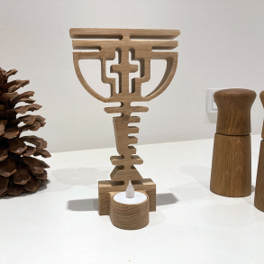 D�befont m. Fyrfadslys