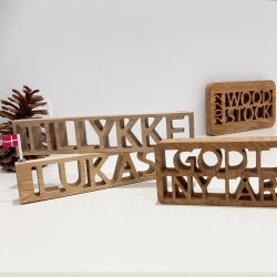 Bogstaver i egetr�