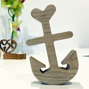 Anker udsk�ret i egetr�