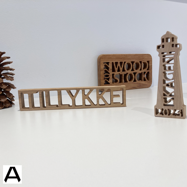 Bogstaver i egetr�